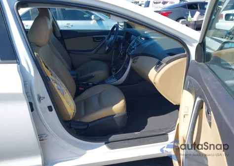 2013 Hyundai Elantra Limited from USA, damaged, VIN 5NPDH4AEXDH408154